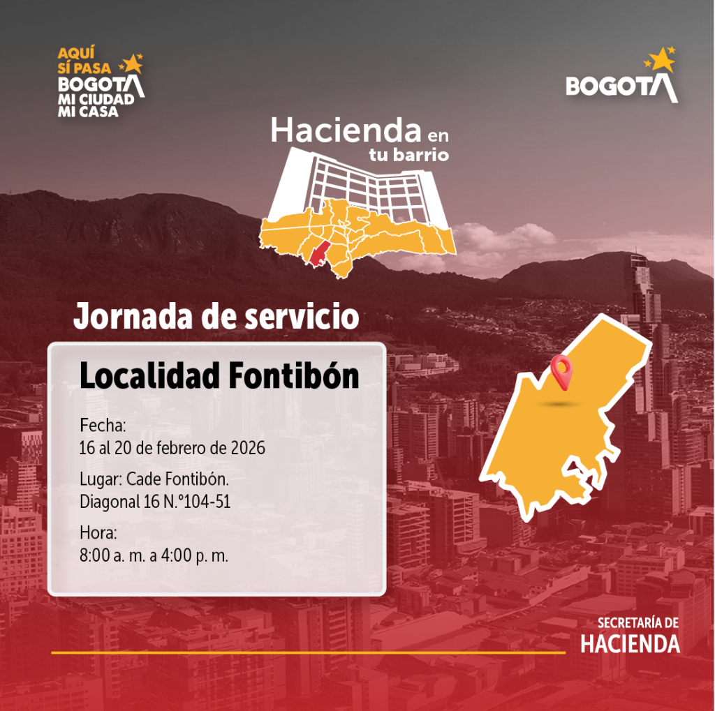 Atención de Hacienda en Fontibón
