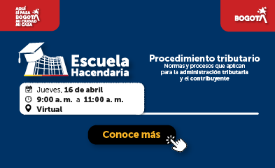 imagen en fondo azul con invitación a jornada virtual abril 16