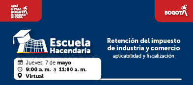 imagen en fondo azul con invitación a jornada virtual sobre ReteICA mayo7