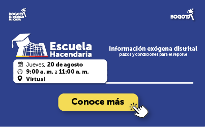 imagenimagen en fondo azul con invitación a jornada sobre información exógena agosto 20