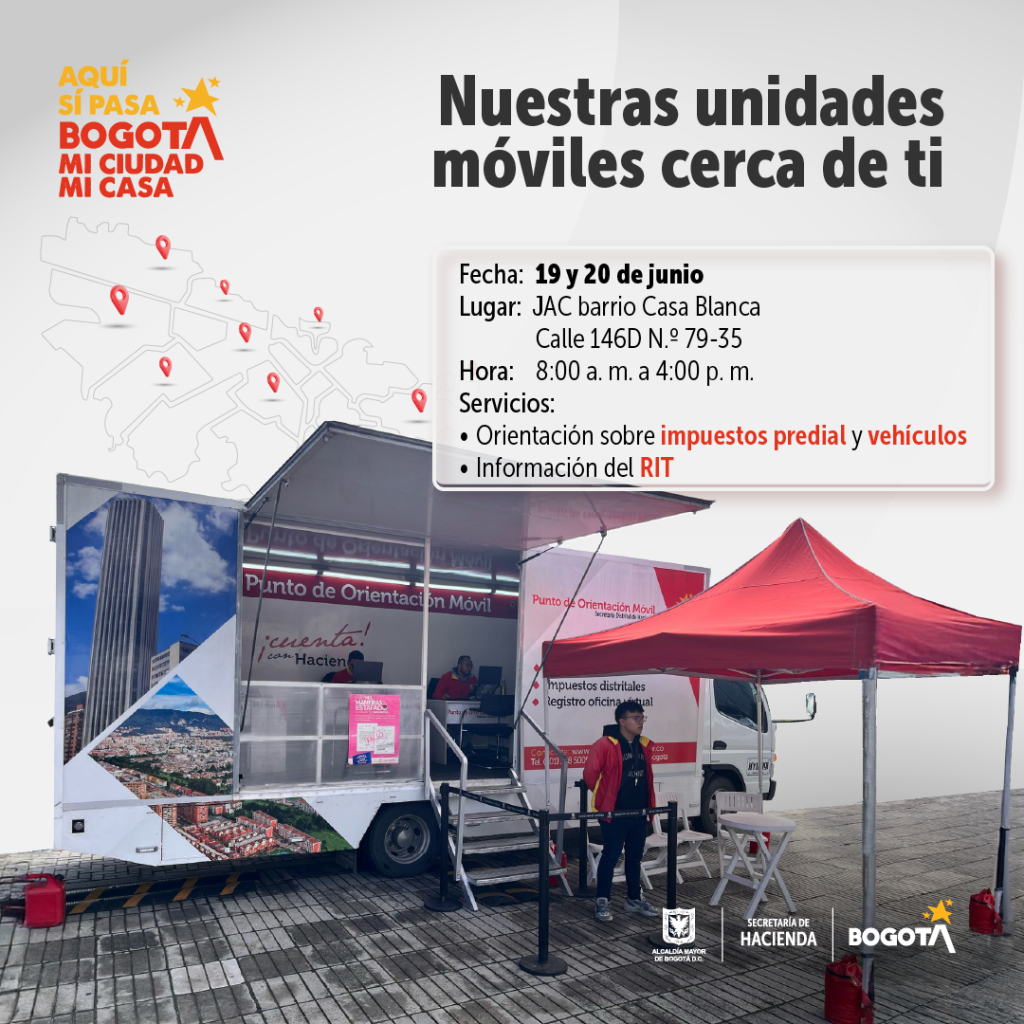 Atención de impuestos en Suba - Casa Blanca 