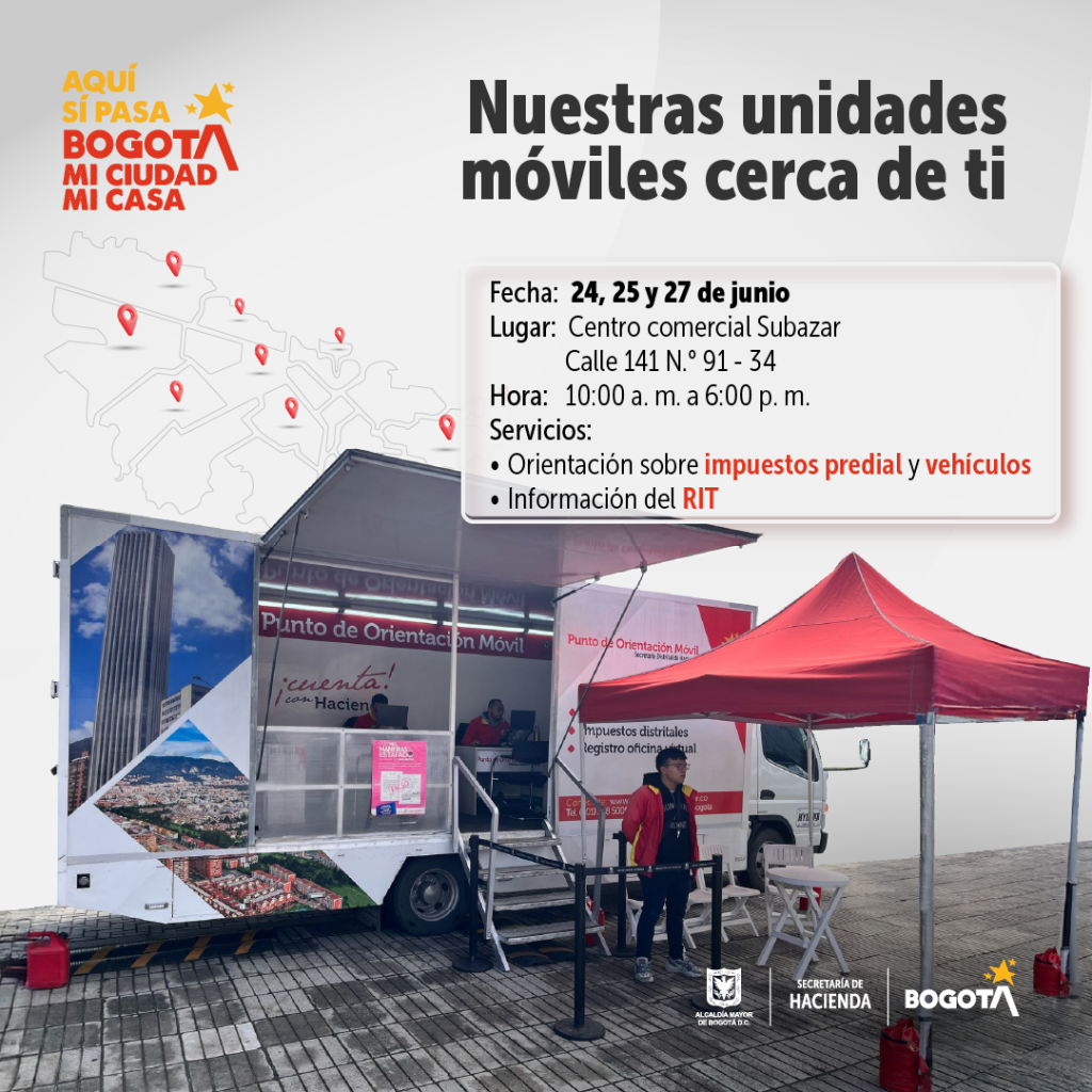 Atención de impuestos en Suba - Subazar