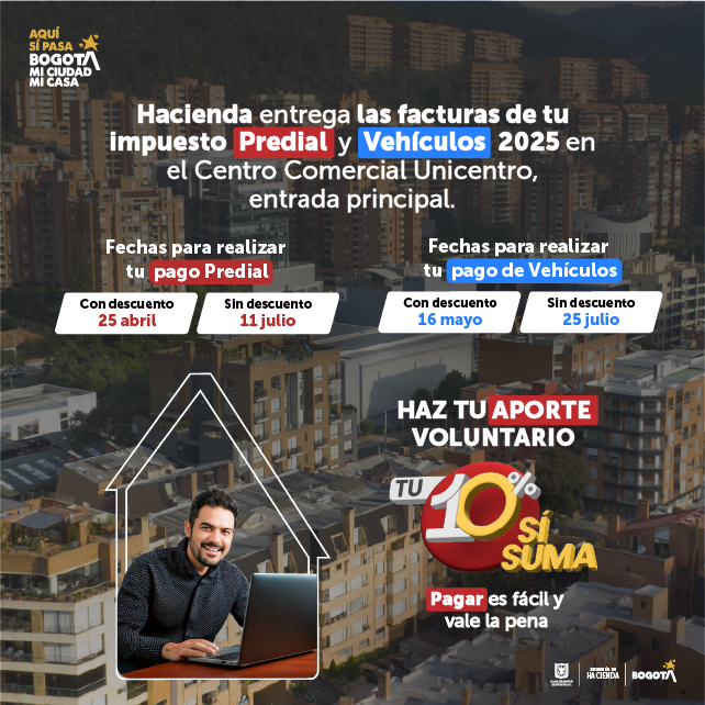 Atención de impuestos en Unicentro Atención de impuestos en Unicentro