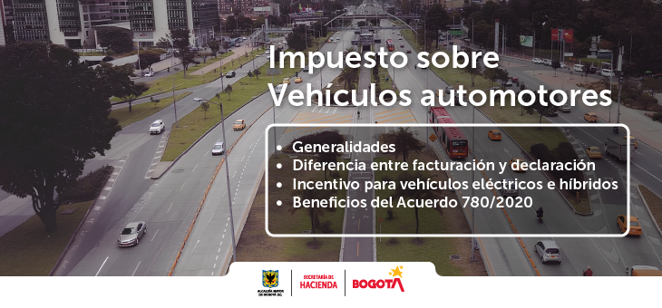 imagen de Bogotá calle 26 se muestran vehículos