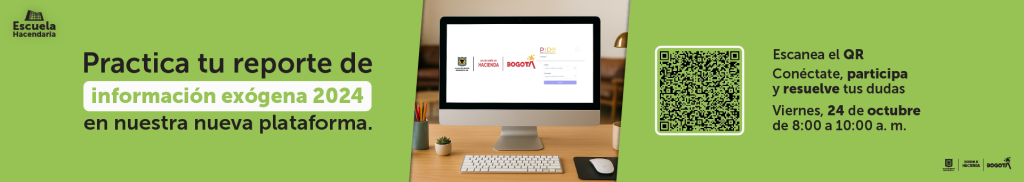 imagen en fondo verde con invitación a jornada del 24 de octubre