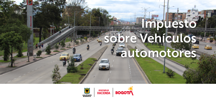 imagen de la calle 26 en Bogotá mostrando tránsito de vehículos