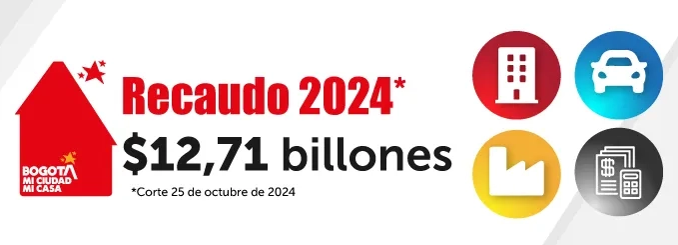 imagen con fondo blanco y textos sobre recaudo