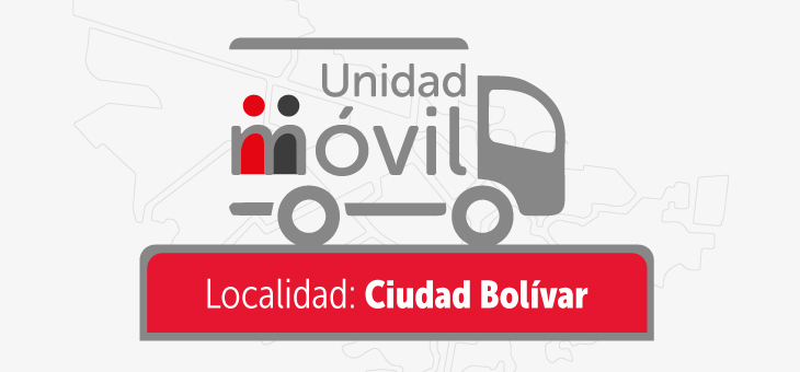 atención móvil en Ciudad Bolívar