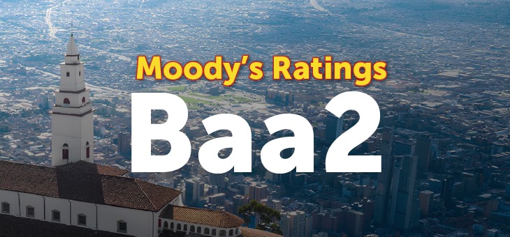 Bogotá obtuvo Baa2 en la calificación internacional