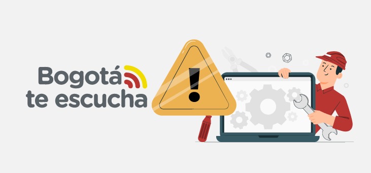 Intermitencia en servicios de Bogotá te escucha