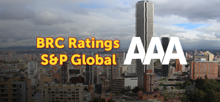 Máxima calificación crediticia de Bogotá