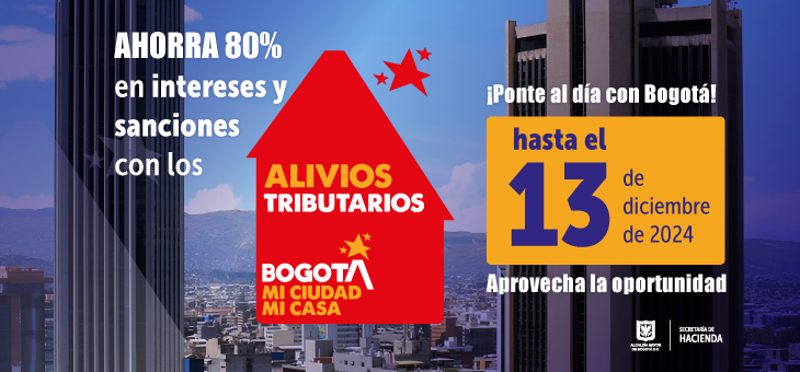 Vencimiento alivios tributarios