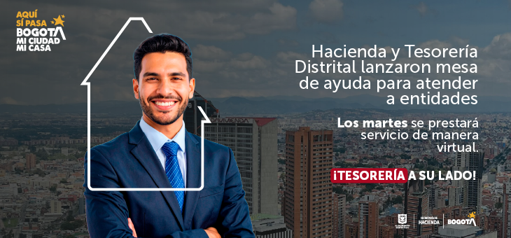 Imagen con persona enmarcada en una casa transparente con información de la nueva atención