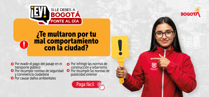 Invitación a ponerse al día con Bogotá