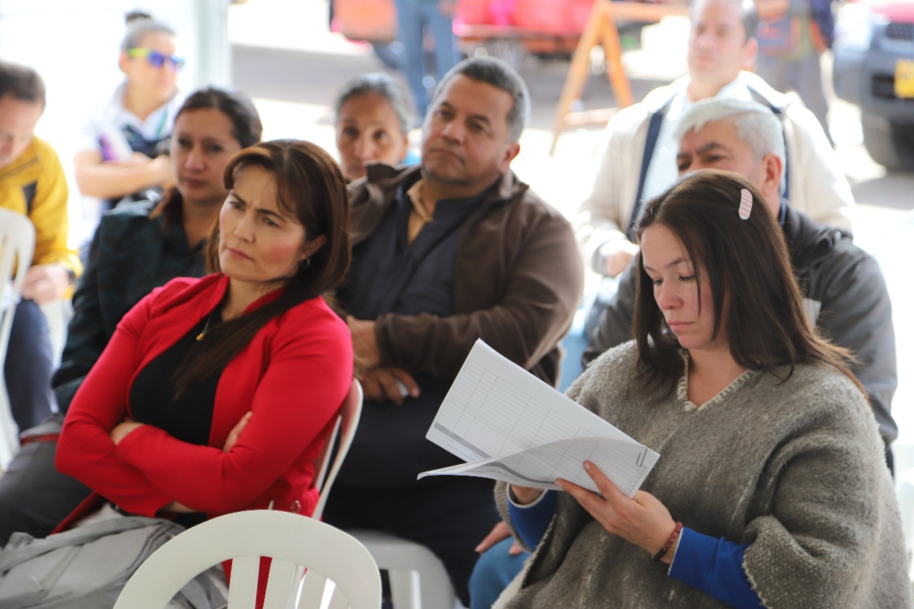 Imagen de capacitación en Corabastos