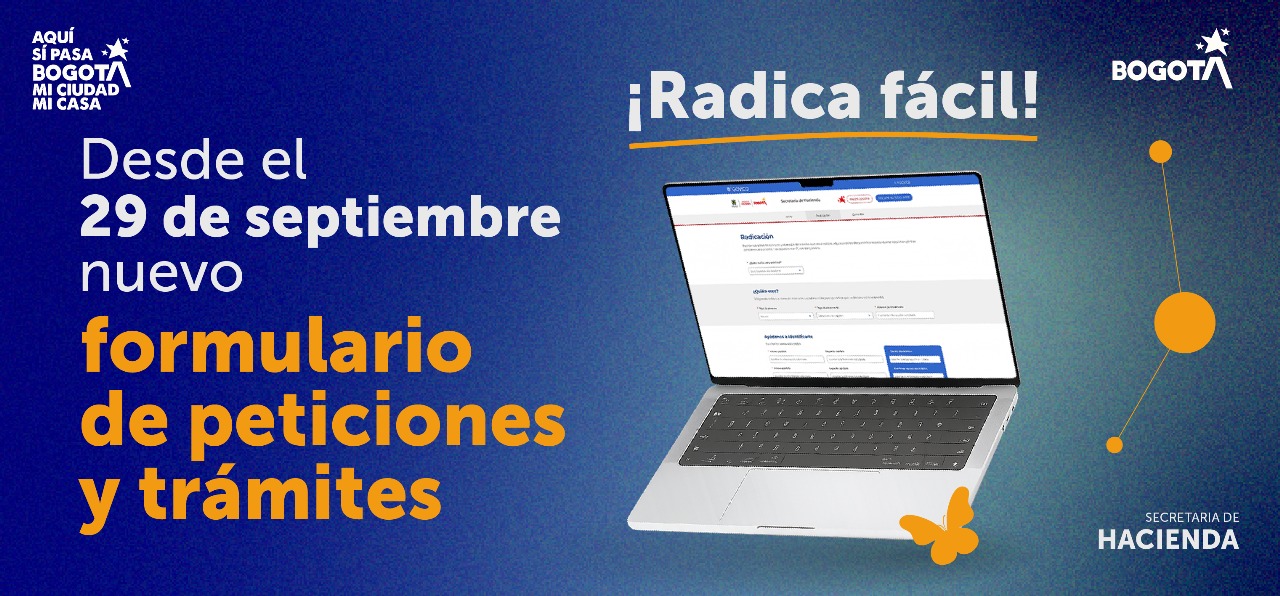 Imagen promocionando el formulario de peticiones y trámites