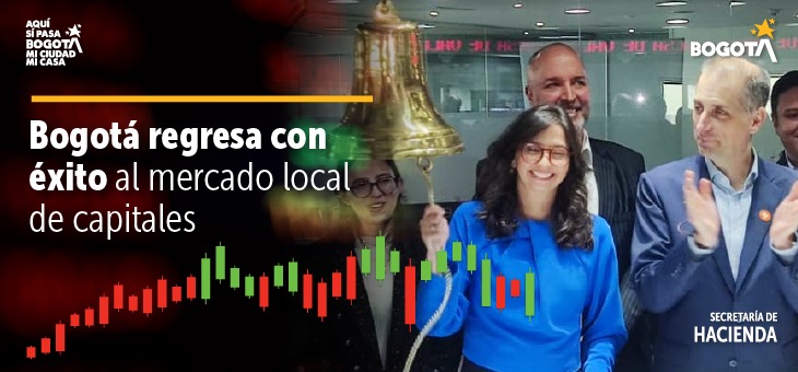 Imagen de la colocación de los bonos