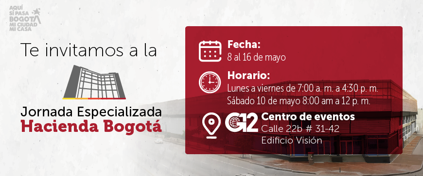Resuelve tus inquietudes y requerimientos Imagen de jornada especializada de atención en impuestos