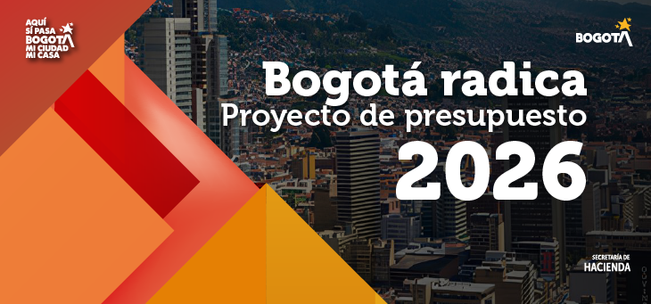 Bogotá radica proyecto de presupuesto