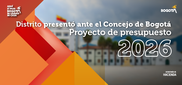 Imagen que anuncia la presentación del proyecto de presupuesto