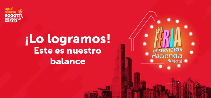 Conoce los resultados de nuestra gran feria de servicios Imagen del balance de la feria de servicios