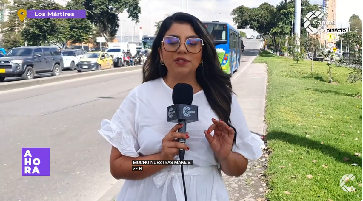 Imagen de transmisión de la nota