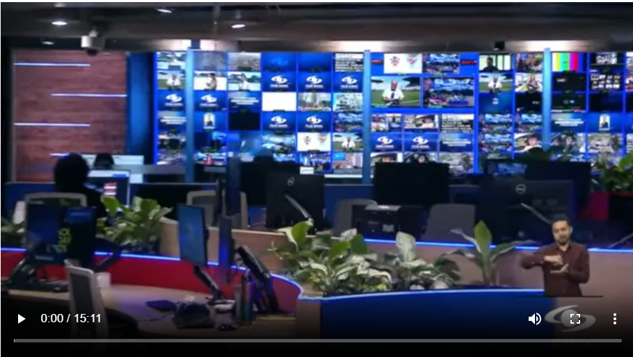 Imagen del set de caracol noticias