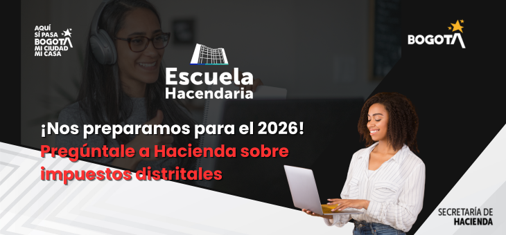 Imagen de invitación a la escuela hacendaria