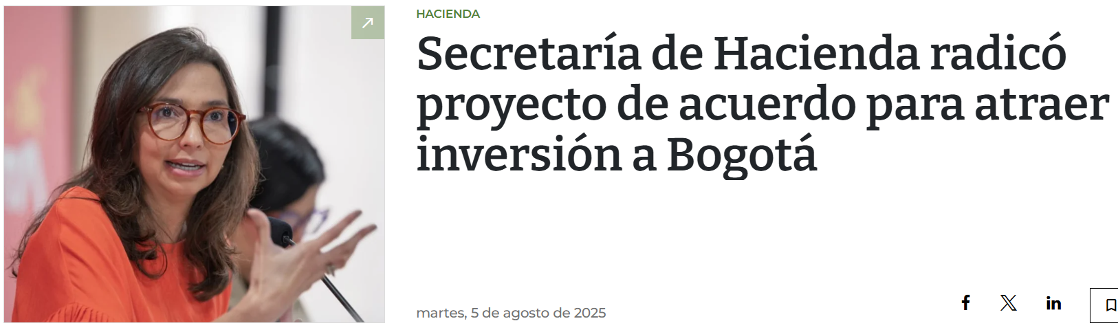 Imagen del titular publicado