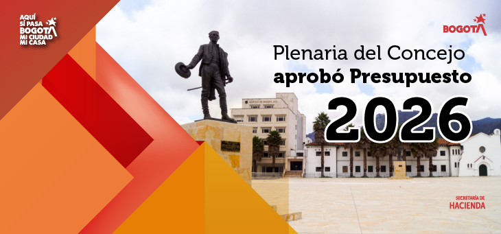 Imagen que anuncia la aprobación del presupuesto