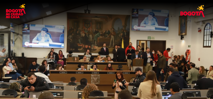 Imagen de debate en Xonsejo de Bogotá