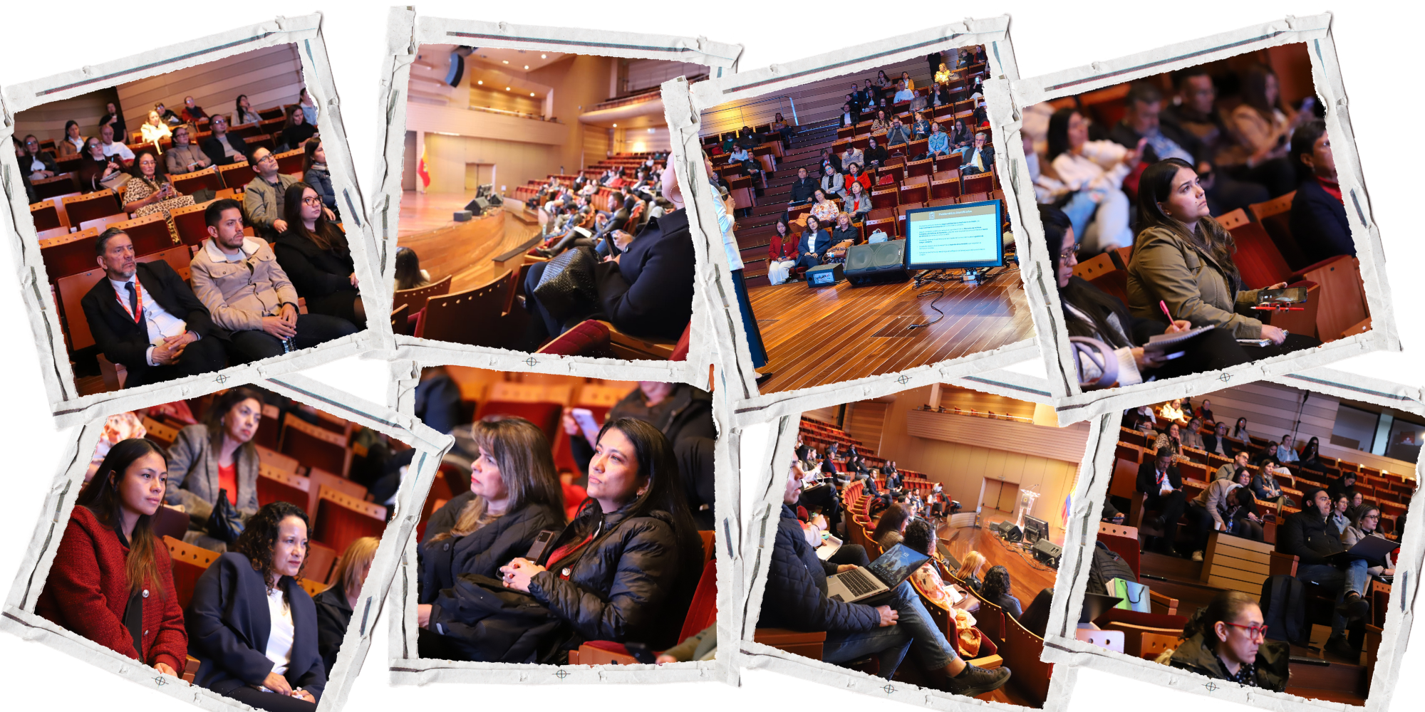 collage de fotos del evento