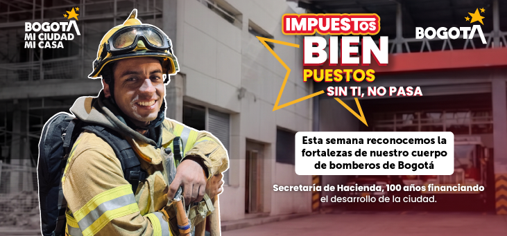 Imagen que anuncia actividad con Bomberos Kennedy