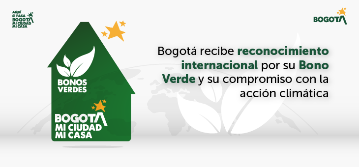 Imagen que anuncia el premio al bono verde