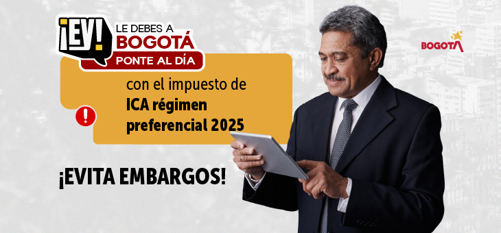 Imagen de invitación a pagar el impuesto