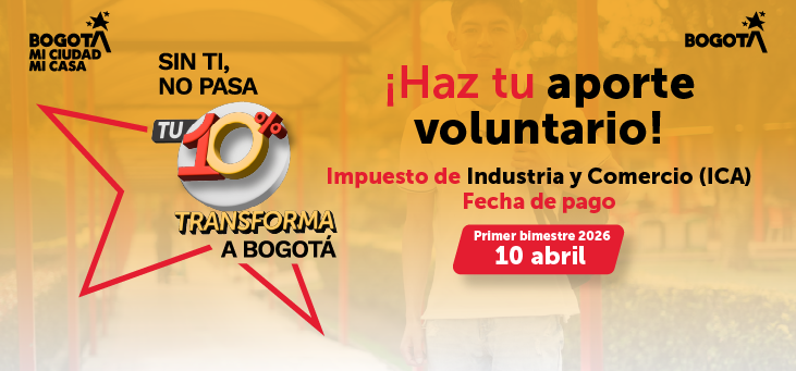 Imagen de invitación a pagar el ICA