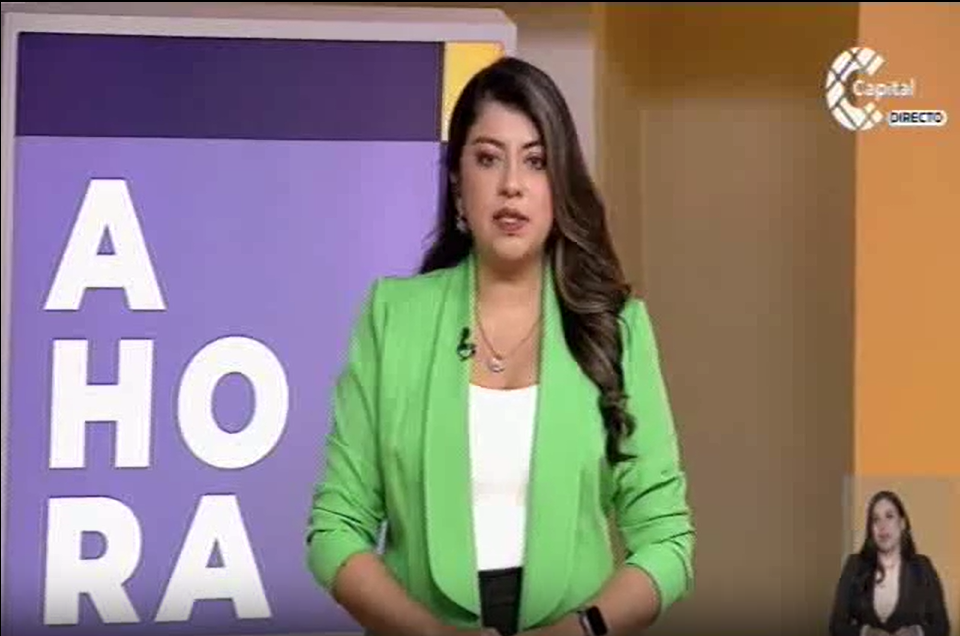 Imagen de la transmisión en vivo