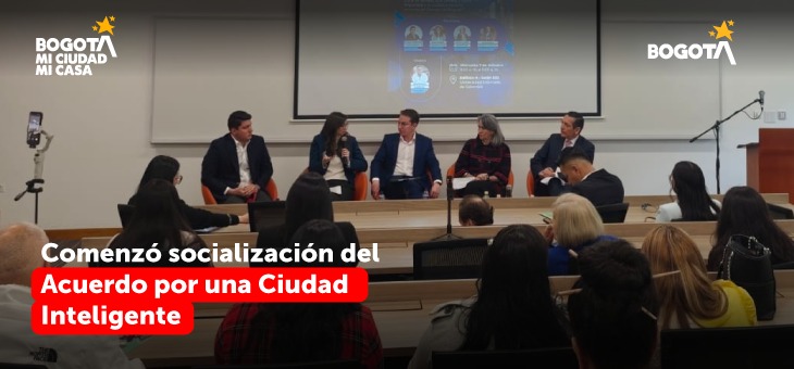 Imagen del foro en el la Universidad Externado de Colombia