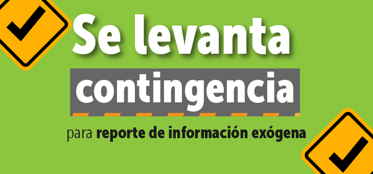 Levantamiento segunda contingencia