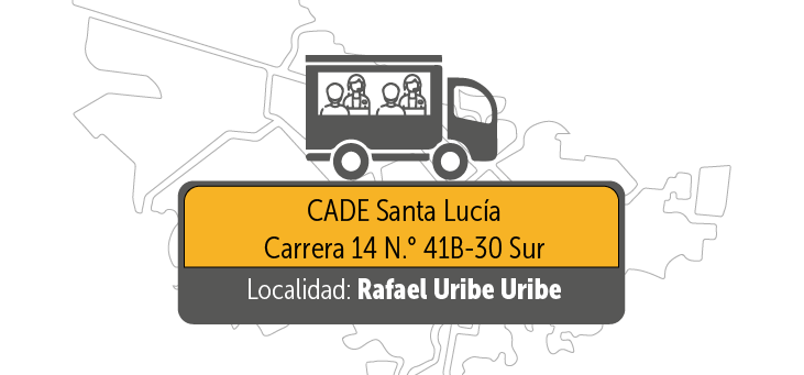 Nuestro punto de orientación móvil visitará la localidad Rafael Uribe Uribe