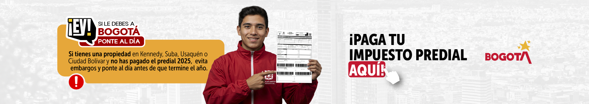 Imagen para ponerse al día con el impuesto predial