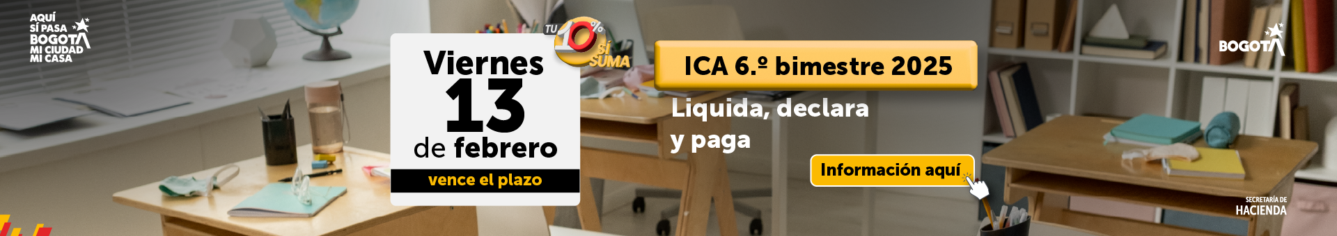 anuncio de vencimiento de ICA