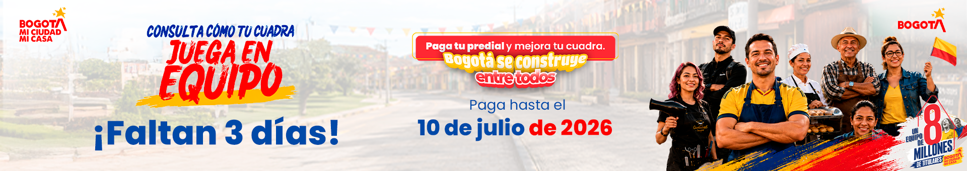 Quedan 3 días para que pagues tu impuesto predial