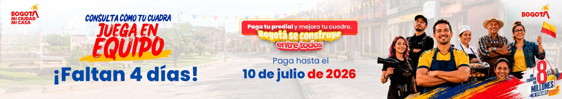Quedan 4 días para que pagues tu impuesto predial