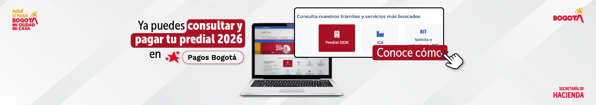 Imagen de invitación a pagar Predial 2026