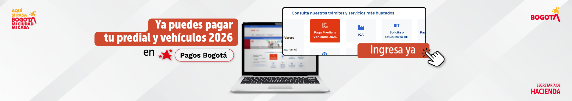 Paga predial y vehículos 2026