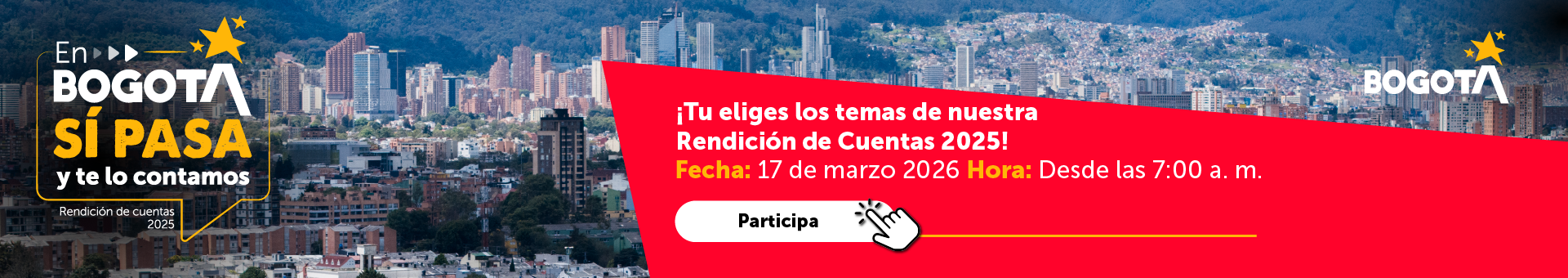 Invitación rendición de cuentas 2025