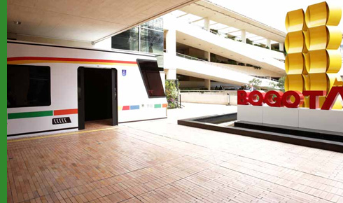 Imagen de la maqueta del proyecto metro para Bogotá