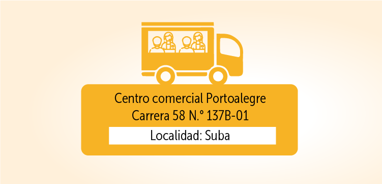 centro comercial Portoalegre (Carrera 58 N.° 137B-01)