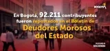 Invitación a ponerse al dia con Bogotá y salir del BDME